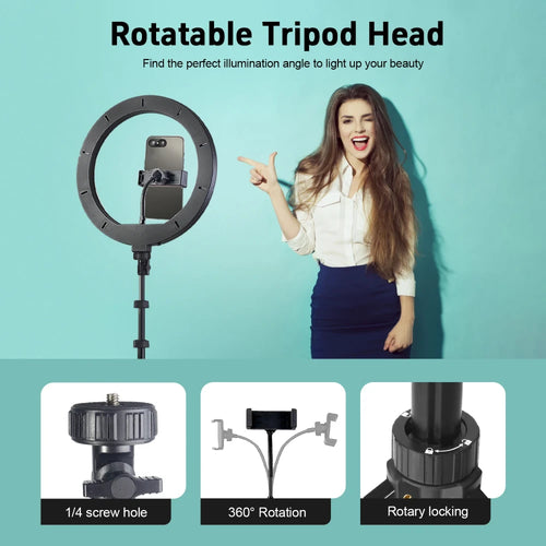 12-Inch 3-Color Ring Light
